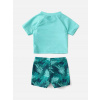 Detské plavky - Dva kusy Shein outfit. 90 zelená (Kúpanie pre chlapca 90 CC36219 *Shein Set)