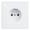 Elektrická zásuvka do steny Timex-Elektro biela