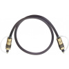 Oehlbach 6082 Toslink digitální audio kabel [1x Toslink zástrčka (ODT) - 1x Toslink zástrčka (ODT)] 2.00 m šedá pozlacené kontakty