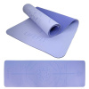 Podložka LIFEFIT YOGA MAT RELAX DUO, 183x58x0,6cm, modrá