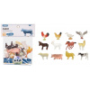 Wiky Zvieratká figúrky farma 12 ks set 10 cm WKW028570