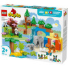 LEGO DUPLO Town 10446 3 v 1 rodiny zvierat vo voľnej prírode