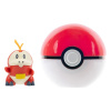 Jazwares Pokémon Clip'n'Go Poké Balls Fuecoco a Poké Ball