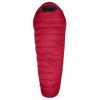 WARMPEACE SOLITAIRE 1000 170 ribbon red/black výška osoby do 170 cm - levý zip; Červená spacák