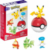 MEGA CONSTRUX KOCKY Pokémon BULBASAUR A PSYDUCK 2 FIGÚRKY POKEBALL 63 DIELOV