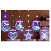 Osvetlenie do detskej izby Cotton balls - Moon Stars Malý princ LED lampa 3D Pilot (Osvetlenie do detskej izby Cotton balls - Moon Stars Malý princ LED lampa 3D Pilot)