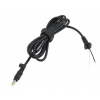 QUER Konektor s káblom 4,8/1,7 18,5V/4,9A žltý KOM0264