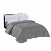 Prehoz Cotton world z mikrovlákna 220 cm x 200 cm sivý