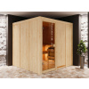 fínska sauna KARIBU OULU (6193) LG4257