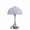 Louis Poulsen Prenosná lampa Panthella 160 V3 Opal Bluegrey/Chrome
