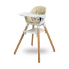 Jedálenská stolička CARETERO Bravo beige , 20C51250