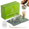 ČAJ MATCHA SADA METLA ŠTETEC LYŽICA SITKO MISKA DARČEKOVÁ