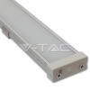 CB Elektro Profil LED Al, 26,5x9x1000mm kryt opál široký VT-7103 (V-TAC)(63)