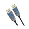 PremiumCord 8K optický kábel DisplayPort 1.4 M/M, pozlátený konektor 15 m