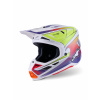 prilba SM7 FUSE ALPINESTARS biela/žltá fluo/fialová 2026 Veľkosť: S