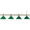 Biliardová lampa De Lux Green 4 (4x tienidlo 37cm max. 60W)