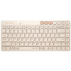 A4tech FStyler FBK26C AS, bezdrôtová klávesnica s duálnym režimom Bluetooth + 2,4 G, CZ, caffe latte FBK26CAS-CL