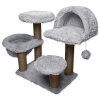Škrabadlo/Odpočívadlo Magic Cat Milano šedé 75x65x108 cm