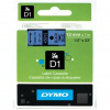 páska DYMO 45016 D1 Black On Blue Tape (12mm)