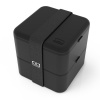 Svačinový box MonBento Square Onyx NEW | černý