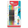 Liner Maped Graph´Peps Deco - 4 ks, pastelové farby