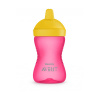 AVENT Hrnček Grippy s tvrdým náustkom 300 ml, ružový
