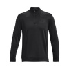 Pánske mikiny Under Armour Men's Armour Fleece 1/4 Zip - black - Čierny (L)