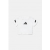 Detské bavlnené tričko adidas biela farba, JD1317 164