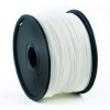GEMBIRD Struna pro 3D tisk, PLA, 1,75mm, 1kg, 330m, bílá 3DP-PLA1.75-01-W Gembird