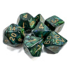 Sada kociek na RPG: Chessex - Scarab Jade-White Gold (7 ks)
