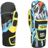Detské lyžiarske palčiaky Level Worldcup JR CF Mitt - Yellow-Blue 8