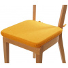 Sedák 40 × 40 cm so šnúrkami – Žltý