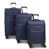 Worldpack Dublin 4w Sada 3 kufrů - tmavo modrá