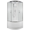 Arttec CALYPSO 90 x 90 cm - Parní sprchový box model 8 grape sklo