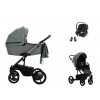 BEBETTO Torino Pro Si + Cybex Aton B2 i-Size 03/black 2024