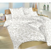 Bavlnené posteľné obliečky - Štvorlístok opál, 140x200cm + 70x90cm