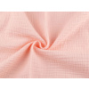 Mušelín / dvojitá gázovina Varianta: 20 (13) pudrovo-lososová, Balení: 1 m