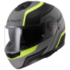 LS2 Vyklápacia prilba FF908 Strobe II Monza čierno-fluo žltá - XL - 61-62 cm