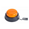 Výstražný maják HOR 110B, na magnet, LED 12/24 V ( režim otáčania, so špirálovým káblom 2x0,75 mm2, dĺžka 4 m )
