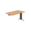 OFFICE PRO s.r.o. HOBIS kancelársky stôl jednací prídavný rovný - FJ 1400 R, buk