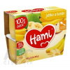 Danone Group Hami ovocný príkrm 100% ovocie Jablko a banán prvá lyžička (od ukonč. 4. mesiaca) 4x100 g (400 g) 4 x 100 g