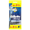 Gillette Blue3 Smooth jednorázové holiace strojčeky 6 ks