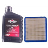 Náhradný diel na kosačku - Vzduchový filter + motorový olej QUANTUM 625 650 675