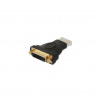 Techly HDMI - DVI-D M/F Čierna (IADAP-HDMI-606)