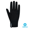 Unisex merino rukavice Husky Merglov black, M