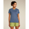 Dámské termotriko s krátkým rukávem Icebreaker Merino 125 Cool-Lite Speed Short Sleeve Tee Wmns KR barva dawn velikost XS