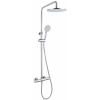 kielle Oudee Sprchový set s termostatom, 23 cm, 3 prúdy, chróm 20602020