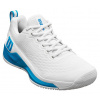 Tenisová obuv Wilson Rush Pro 4.5 white / atomic blue OZ