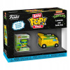 Funko Bitty Pop! Teenage Mutant Ninja Turtles Leonardo and Turtle Van
