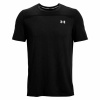 Pánske tričko Under Armour Men's UA Seamless Short Sleeve - black/mod gray - Čierny (S)
